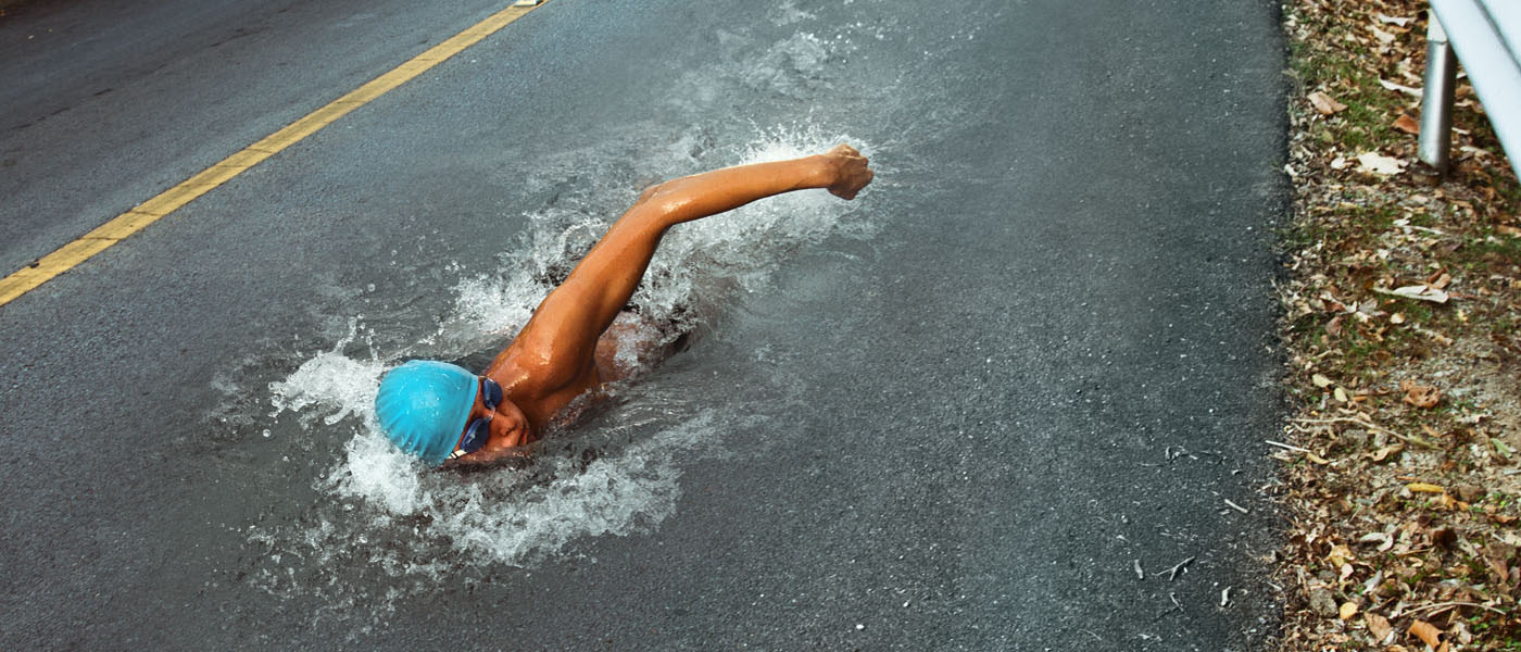 Vertrieb Gegen Den Strom Schwimmen